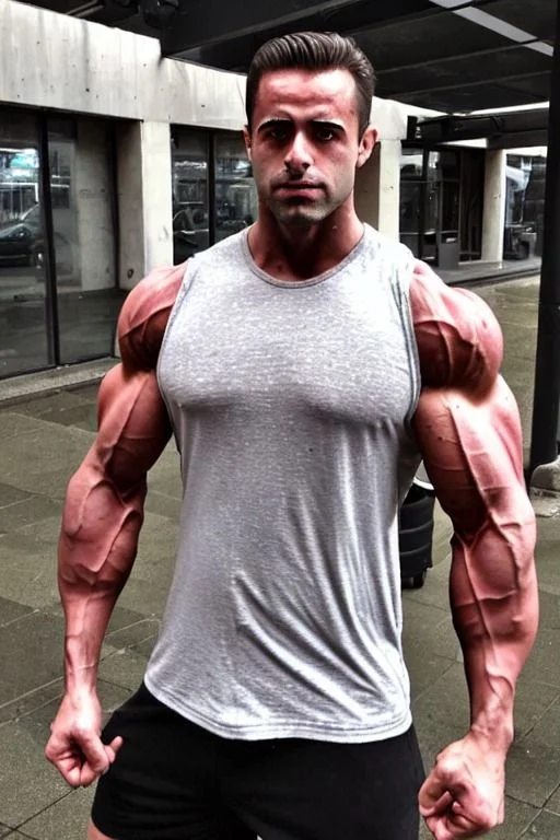 What Stable Diffusion thinks I look like (I wish)