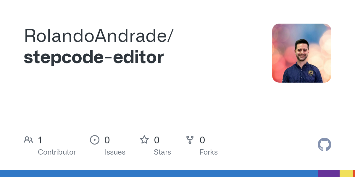 GitHub - RolandoAndrade/stepcode-editor