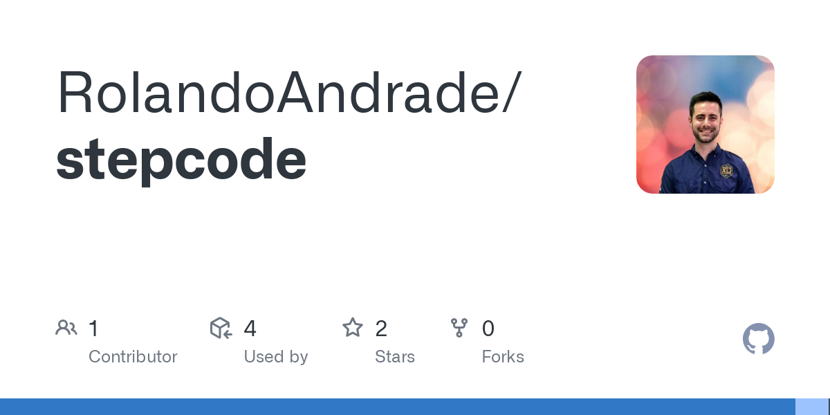 GitHub - RolandoAndrade/stepcode