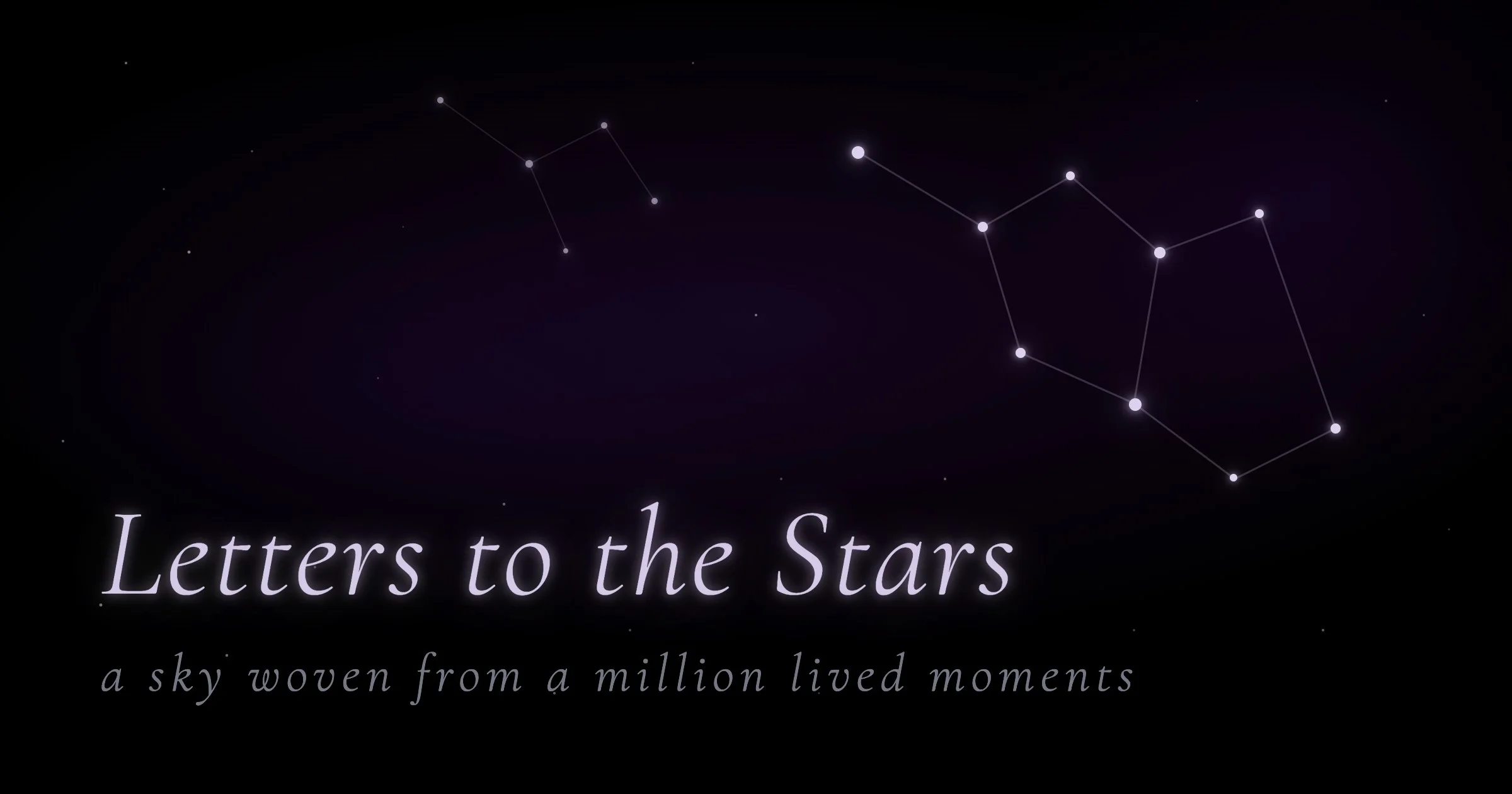 Letters to the Stars Project Preview